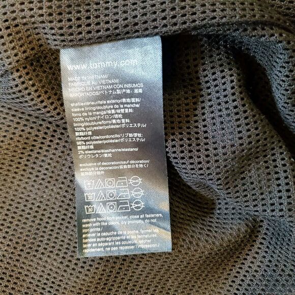 Tommy Hilfiger Men's Performance Hooded Jacket Size Large Black - Picture 11 of 12